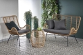 IKARO XL sofa Halmar naturalny-popiel 