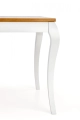 WINDSOR stół rozkładany 160-240x90x76 cm Halmar kolor ciemny dąb/biały