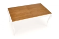 WINDSOR stół rozkładany 160-240x90x76 cm Halmar kolor ciemny dąb/biały