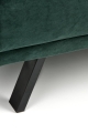 ARMANDO sofa Halmar ciemny zielony 