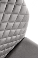 K444 krzesło Halmar popielaty 
