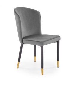 K446 krzesło Halmar popielaty 