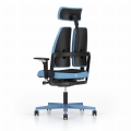 fotel biurowy gamingowy Nowy Styl XiliumG blue edition