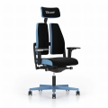 fotel biurowy gamingowy Nowy Styl XiliumG blue edition