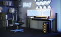 fotel biurowy gamingowy Nowy Styl XiliumG blue edition