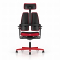 fotel biurowy gamingowy Nowy Styl XiliumG red edition 