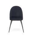 K478 krzesło czarny - biały 