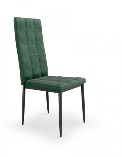 K415 krzesło Halmar ciemny zielony velvet