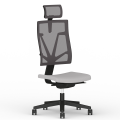 Fotel Obrotowy Nowy Styl 4ME-MESH-BL-HRMA-SOFT-SEAT-ESP